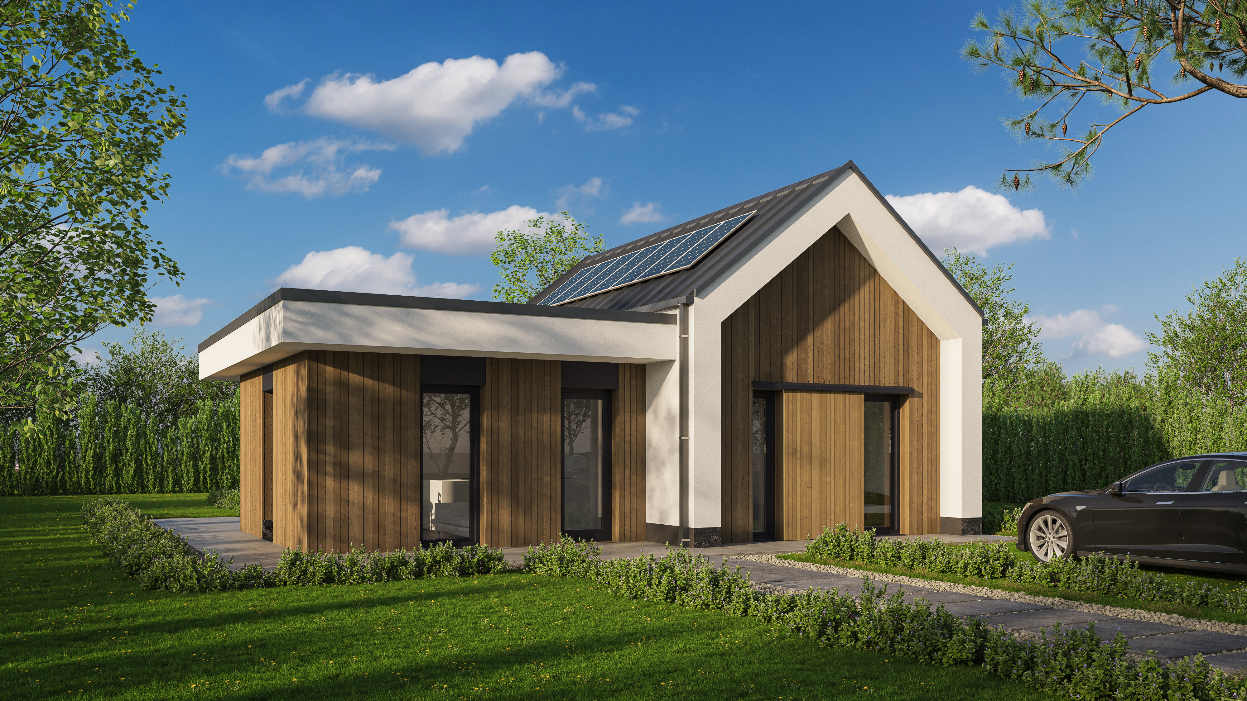 Cottage típus render