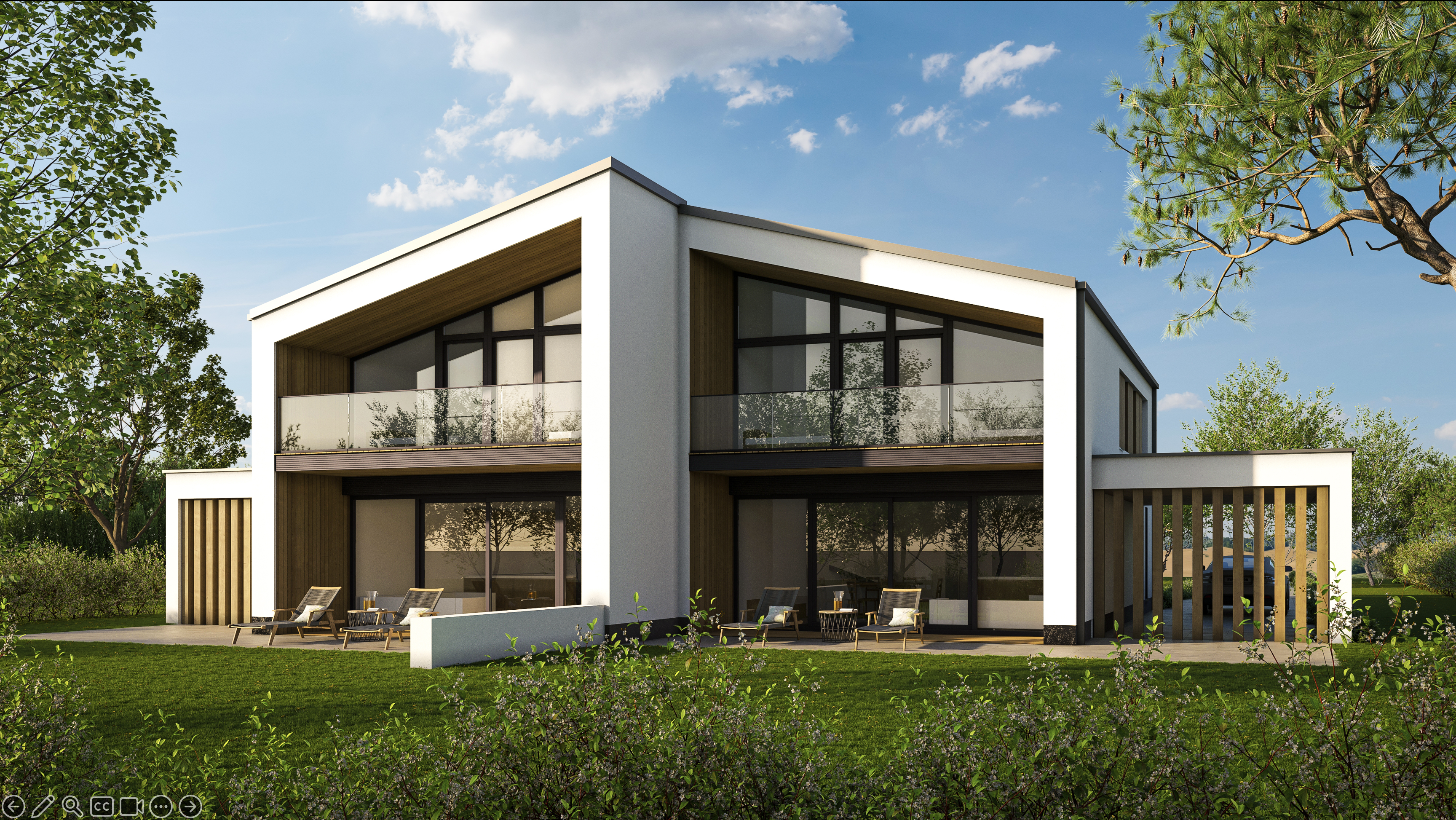 Kolor Garden twin render