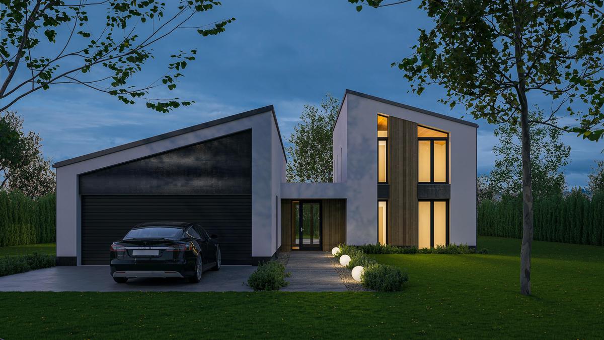 KV Homes Harmony — elegant family home in evening light